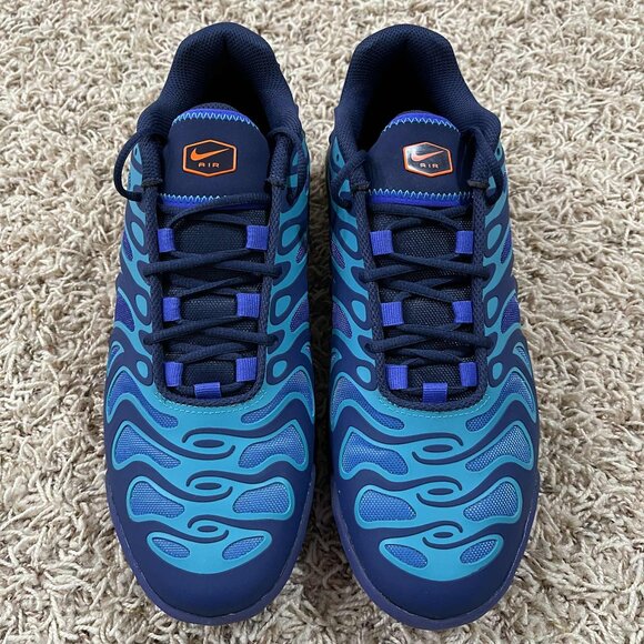 Nike Men's Air Max Plus Drift Running Shoes Midnight Navy FD4290-400, Size 9 - Picture 7 of 16